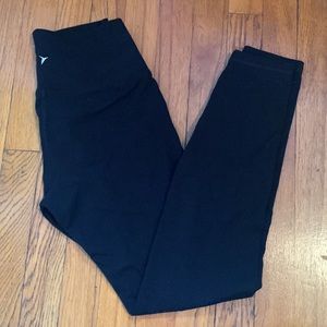 Small Old Navy Balance Black High-Waisted Leggings
